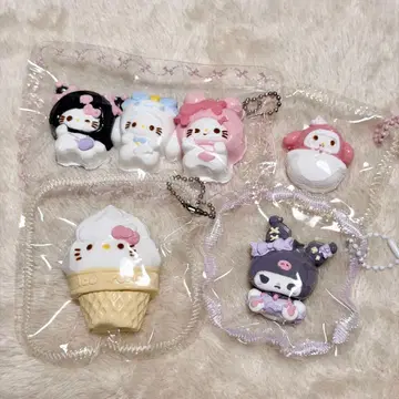 산리오 계열 스퀴즈 집합 5개 세트