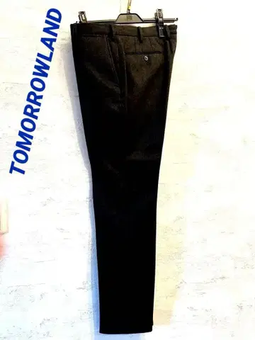 TOMORROWLAND 다크 그레이 울 혼방 슬랙스 사이즈 48