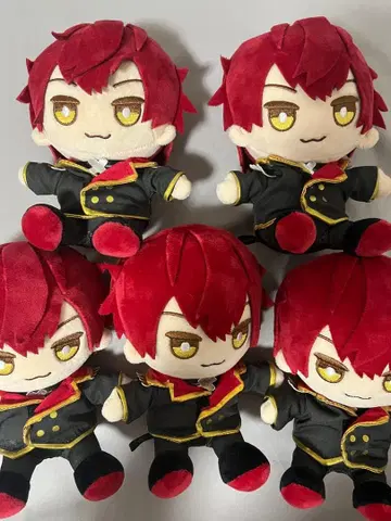 바우군 앉아 봉제 인형