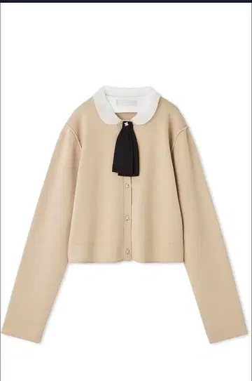 셀포드 디태처블 총침 가디건 베이지 38