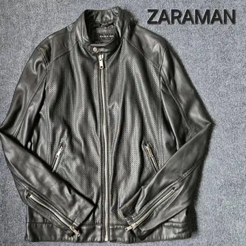 [ 무료배송 ] ZARAMAN 인조 가죽 라이더 자켓