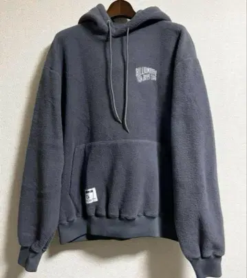 BILLIONAIRE BOYS CLUB 로고 자수 보아 플리스 후드티