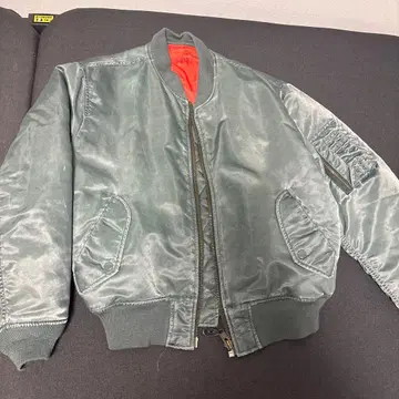 구제 MA-1 플라이트 자켓 밀리터리 블루종 카키