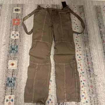 goa 기믹 팬츠 카고 팬츠 파라슈트 팬츠 서스펜더 새상품