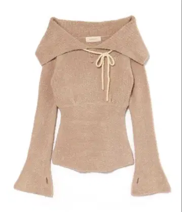 미개봉 새상품 andmary Flora beige 니트탑