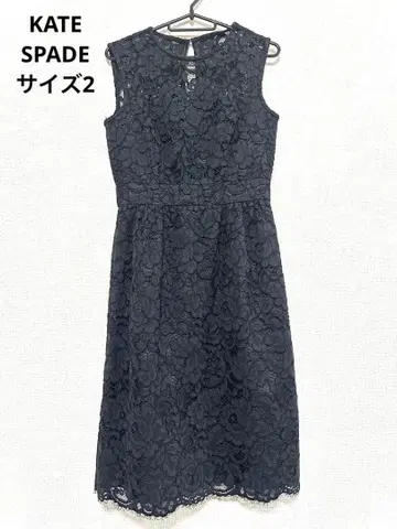 케이트 스페이드 KATE SPADE 원피스 크루넥 슬리브리스