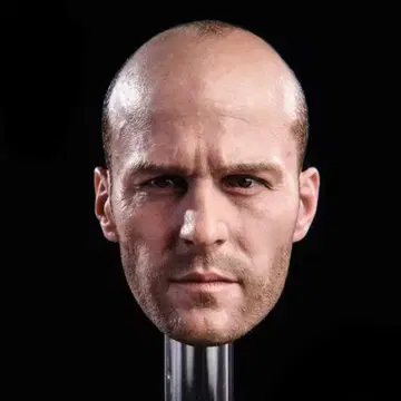 1/6 남성 헤드 제이슨 스테이섬 피규어 12인치