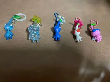 피크민 키링 5개 세트