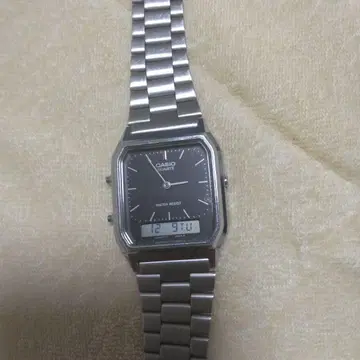 CASIO AQ-230 쿼츠 손목시계 중고 완동품