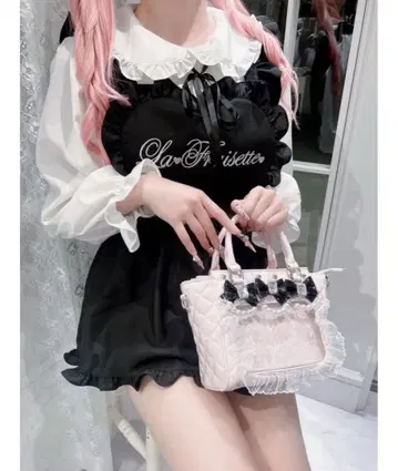 Ank Rouge 하트 에이프런 셋업