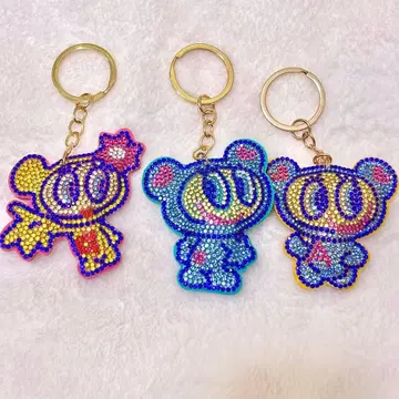 엔젤 블루 반짝반짝 마스코트 3개 세트