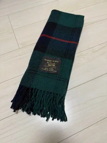 ROBERT BURNS 대형 스톨 울 100% 영국제