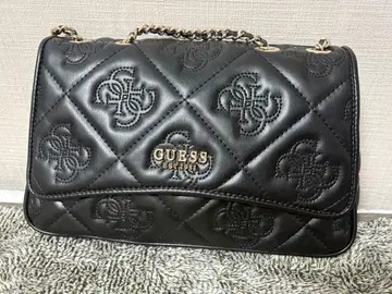 GUESS 블랙 숄더백