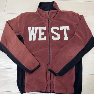 Champion 플리스 자켓 L 버건디 WE ST자수