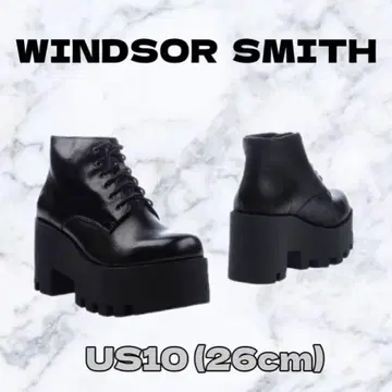 미사용 새상품 위저즈미스 통굽 스니커즈 플랫폼 부츠 US 10 남성용