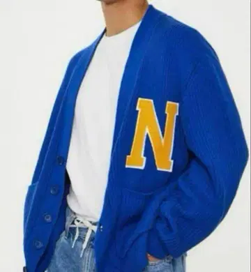 JADED LONDON 와펜 오버 사이즈 가디건