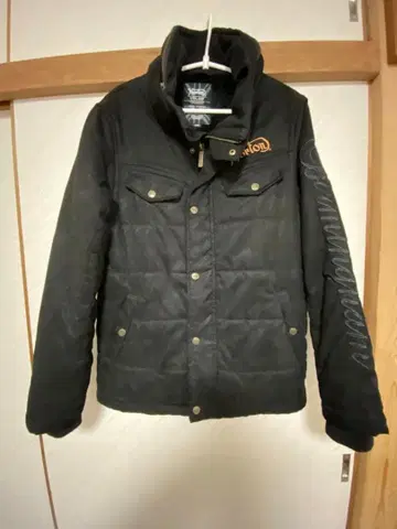 Norton 퀼팅 자켓 블랙 L