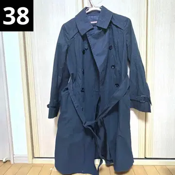 L'EQUIPE YOSHIE INABA 트렌치코트 M 38 블랙