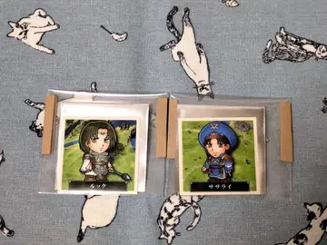 환상수호전 I&II전 블라인드 덤풍 씰 룩, 사사라이 세트