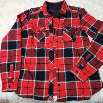 BLUE LABEL CRESTBRIDGE 38 체크 무늬 긴팔 셔츠