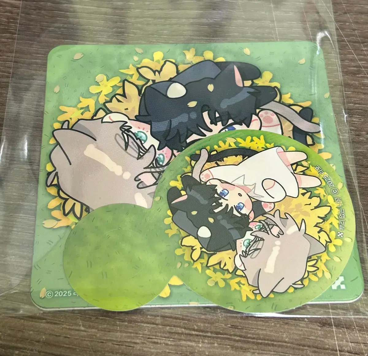 WTS Rootless Tree Ppueopna Rebom Cafe Coaster, Strawpick!