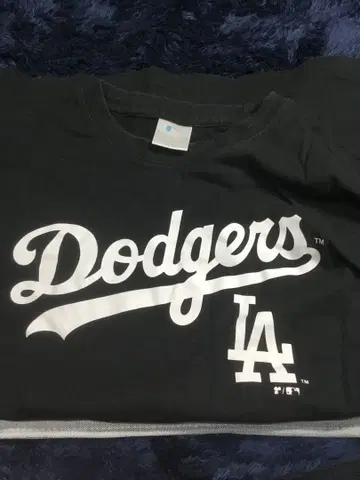 Dodgers 블랙 T셔츠