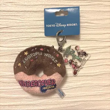 디즈니 주토피아 2 도넛 키체인 키링