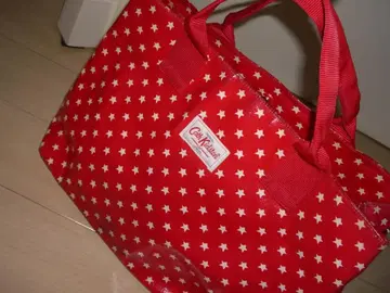 하자품 일본 미입고 캐스키드슨 아웃도어에도 최적 특대형 토트 레드 스타