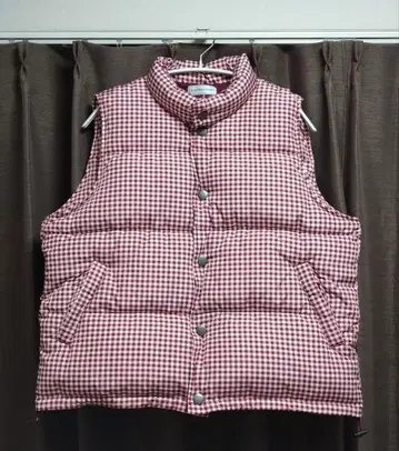 CIAOPANIC TYPY 깅엄 체크 충전솜 베스트