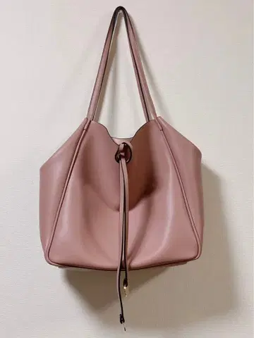 NATURAL BEAUTY BASIC 토트백 핑크 베이지