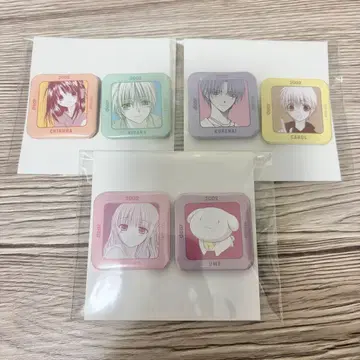 후지와라 코코아 미니 캔뱃지 dear