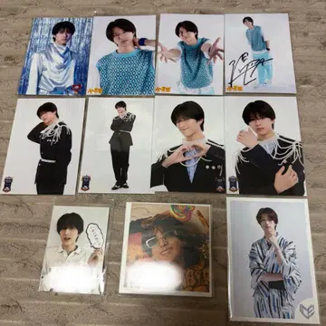 ICEx 아쿠네 유세이 브로마이드 사인 포함