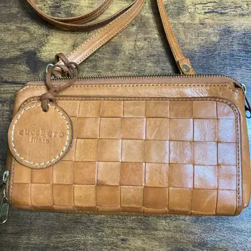 주케로 휠라토 휠라 숄더백 카멜