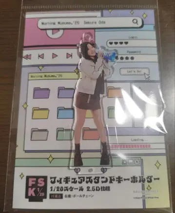모닝구무스메. 25 오다 사쿠라 아크릴 키링 FSK