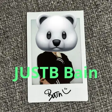 JUSTB Bain 사인 폴라로이드 폴라로이드 영통 저스트비
