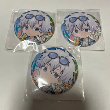 주술회전 마루쿠지 캔뱃지 고죠 사토루