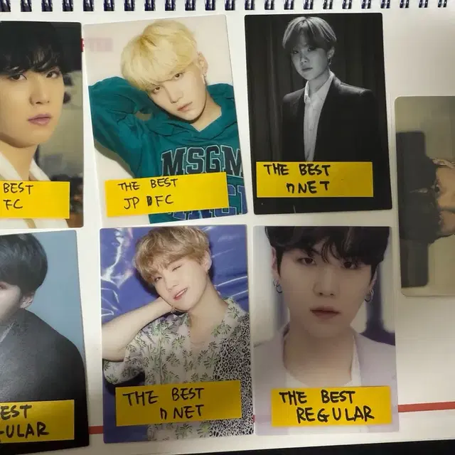 더베스트앨범 윤기 포카