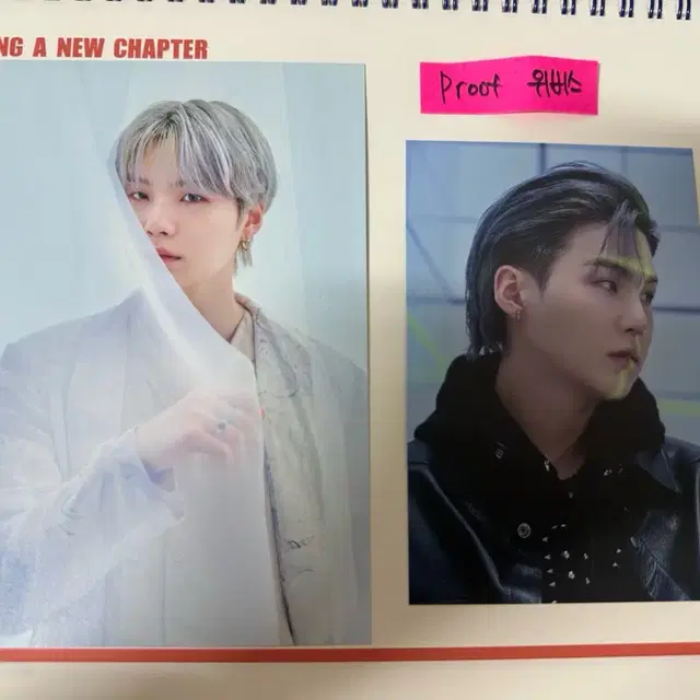 방탄소년단 Proof 윤기 포토카드 세트