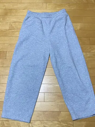 UNIQLO:C 맨투맨 와이드 팬츠 L 사이즈