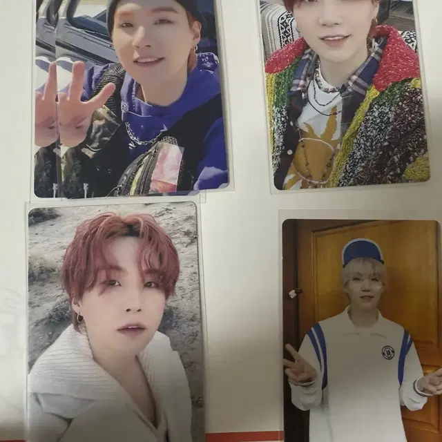 방탄소년단 윤기 포토북 포카