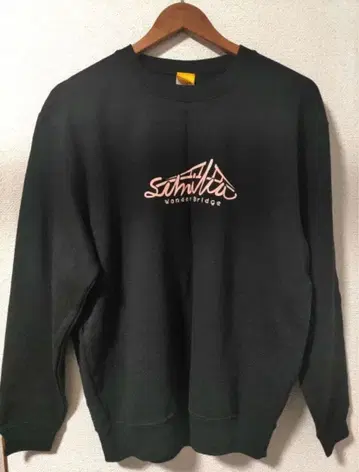 sumika 블랙 맨투맨 L 사이즈