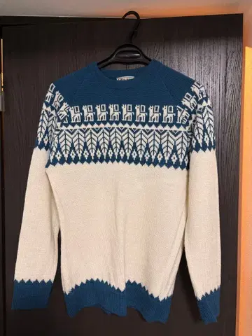 초고급 알파카 모 스웨터 사이즈 38