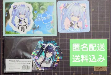 콜라보 카페 한정판 트레이딩 아크릴 코스터 등 세이렌&헨젤