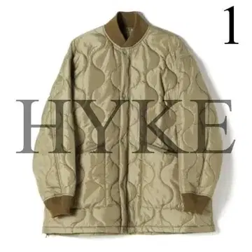 HYKE 25AW 퀼팅 자켓 코트 CWU-9 QUILTED