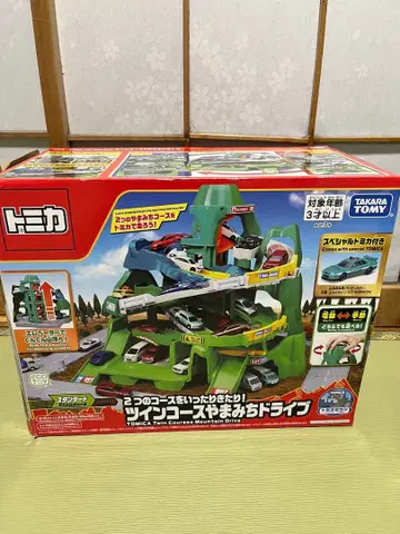 토미카 트윈 코스 산 오르기 드라이브 새상품급