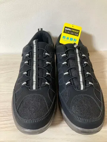 미사용 새상품 EDWIN 방수 설계 블랙 스니커즈 26.5cm