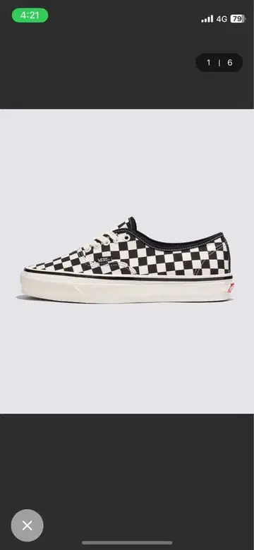 vans vans 오센틱 체커 27cm