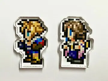 도트 미니 아크릴 스탠드 티다 유우나 2체 세트