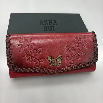ANNA SUI 빨간색 장지갑