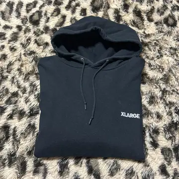 XLARGE 블랙 후드티 L 사이즈